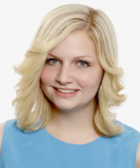 Formal Medium Straight Hairstyle - click to view hairstyle information