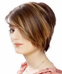 Casual Short Straight Hairstyle - click to view hairstyle information