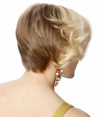 Formal Short Straight Hairstyle - click to view hairstyle information