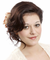 Formal Updo Long Straight Hairstyle - click to view hairstyle information