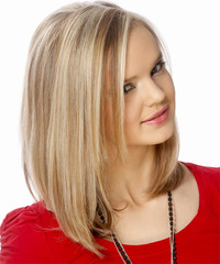 Formal Medium Straight Hairstyle - click to view hairstyle information
