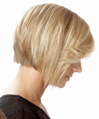 Formal Medium Straight Hairstyle - click to view hairstyle information