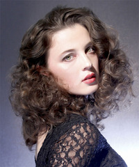 Formal Medium Curly Hairstyle - click to view hairstyle information