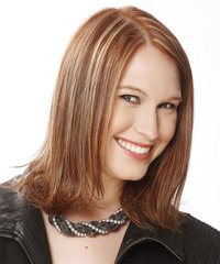 Formal Medium Straight Hairstyle - click to view hairstyle information