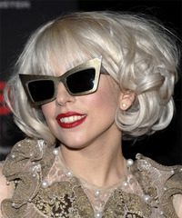 Lady Gaga Hairstyle - click to view hairstyle information