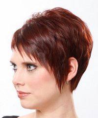Casual Short Straight Hairstyle - click to view hairstyle information
