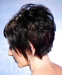 Alternative Short Straight Hairstyle - click to view hairstyle information
