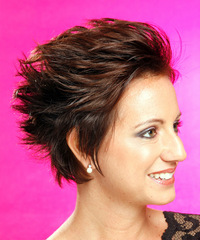 Casual Short Straight Hairstyle - click to view hairstyle information
