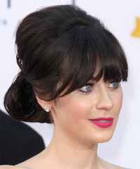 Zooey Deschanel Hairstyle - click to view hairstyle information