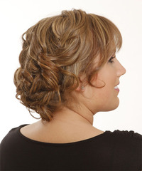 Formal Updo Long Straight Hairstyle - click to view hairstyle information