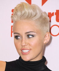 Miley Cyrus Hairstyle - click to view hairstyle information