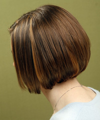 Casual Medium Straight Hairstyle - click to view hairstyle information