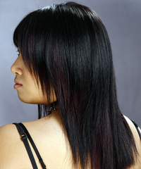 Casual Long Straight Hairstyle - click to view hairstyle information