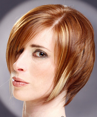 Casual Short Straight Hairstyle - click to view hairstyle information
