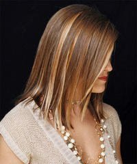 Formal Long Straight Hairstyle - click to view hairstyle information