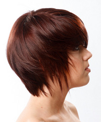 Formal Short Straight Hairstyle - click to view hairstyle information