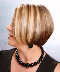 Casual Medium Straight Hairstyle - click to view hairstyle information