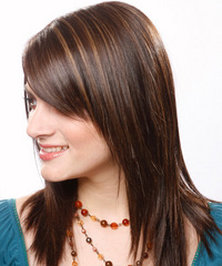 Formal Long Straight Hairstyle - click to view hairstyle information