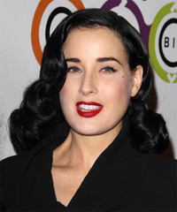 Dita Von Teese Hairstyle - click to view hairstyle information