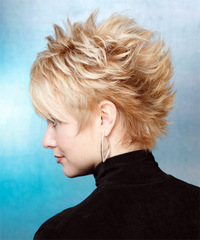 Alternative Short Straight Hairstyle - click to view hairstyle information