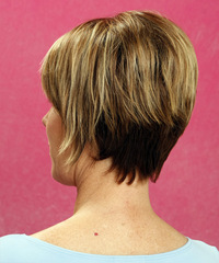 Formal Short Straight Hairstyle - click to view hairstyle information