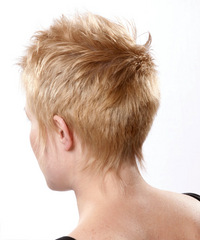 Alternative Short Straight Hairstyle - click to view hairstyle information
