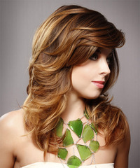 Formal Long Straight Hairstyle - click to view hairstyle information