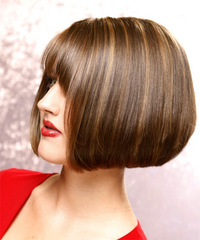 Casual Medium Straight Hairstyle - click to view hairstyle information