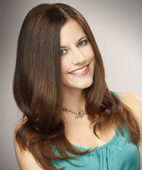 Formal Long Straight Hairstyle - click to view hairstyle information