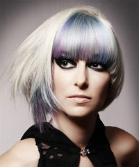 Alternative Medium Straight Hairstyle - click to view hairstyle information