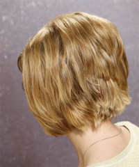 Casual Medium Straight Hairstyle - click to view hairstyle information