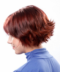 Formal Medium Straight Hairstyle - click to view hairstyle information