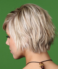 Casual Short Straight Hairstyle - click to view hairstyle information