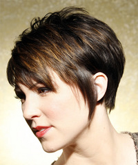 Casual Short Straight Hairstyle - click to view hairstyle information