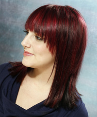 Casual Long Straight Hairstyle - click to view hairstyle information