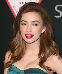 Christian Serratos Hairstyle - click to view hairstyle information