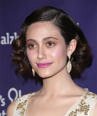 Emmy Rossum Hairstyle - click to view hairstyle information