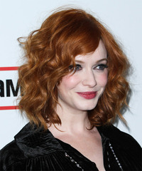 Christina Hendricks Hairstyle - click to view hairstyle information