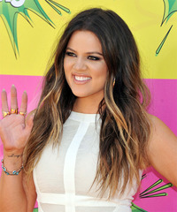 Khloe Kardashian Hairstyle - click to view hairstyle information