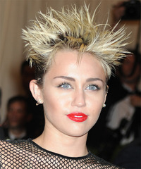 Miley Cyrus Hairstyle - click to view hairstyle information