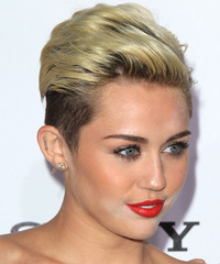 Miley Cyrus Hairstyle - click to view hairstyle information