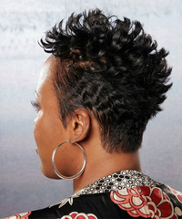 Alternative Short Straight Hairstyle - click to view hairstyle information
