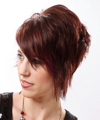 Alternative Short Straight Hairstyle - click to view hairstyle information