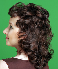 Formal Medium Curly Hairstyle - click to view hairstyle information