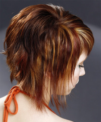 Formal Medium Straight Hairstyle - click to view hairstyle information