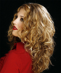 Casual Long Curly Hairstyle - click to view hairstyle information