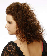 Casual Medium Curly Hairstyle - click to view hairstyle information