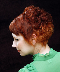 Casual Short Curly Hairstyle - click to view hairstyle information