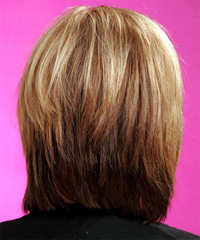 Casual Medium Straight Hairstyle - click to view hairstyle information