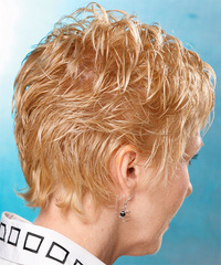 Casual Short Wavy Hairstyle - click to view hairstyle information